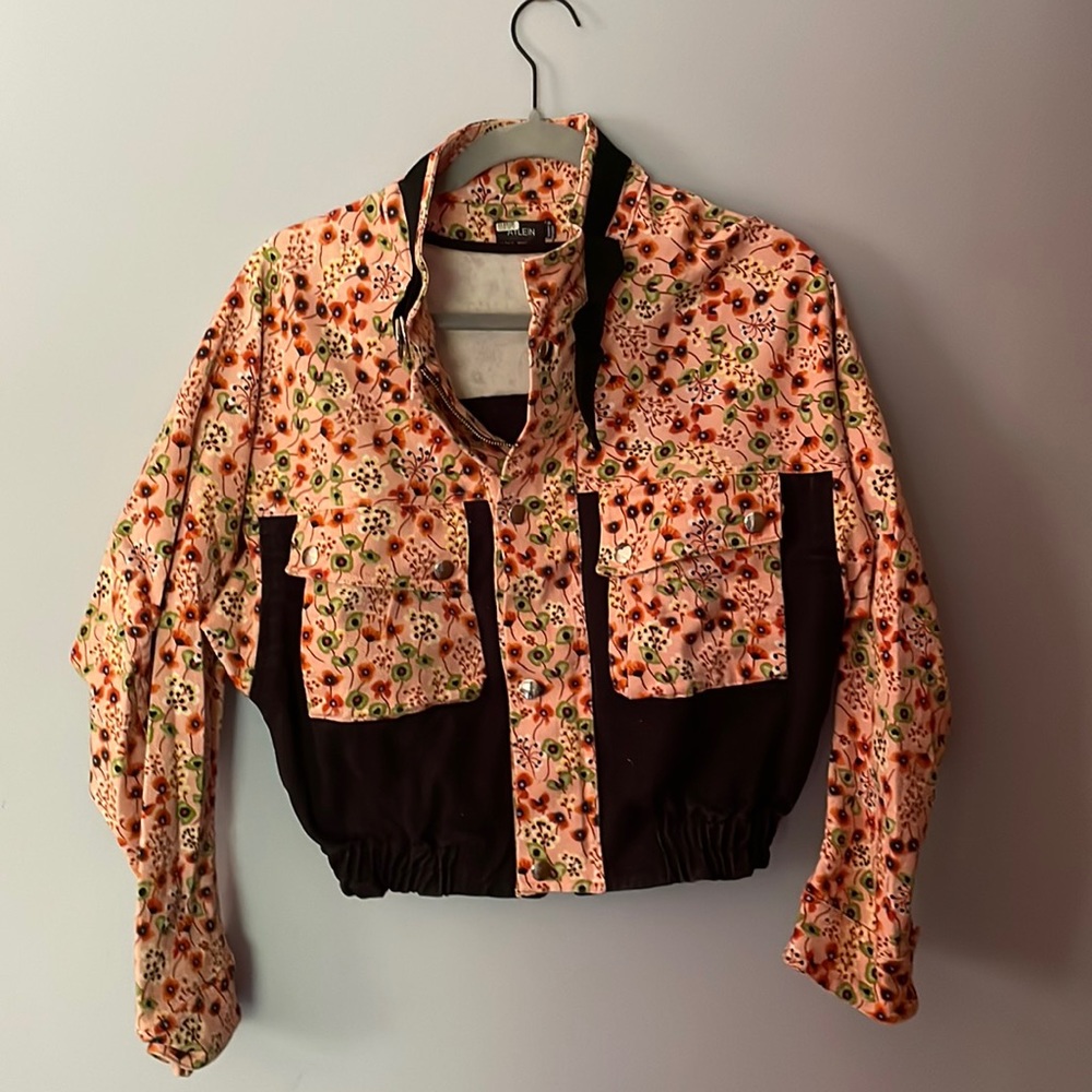 Atlein floral bomber